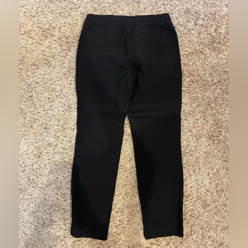 Black slack pants